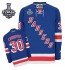 NHL Henrik Lundqvist New York Rangers Authentic Home 2014 Stanley Cup Reebok Jersey - Royal Blue