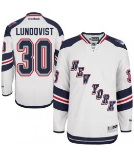 NHL Henrik Lundqvist New York Rangers Authentic 2014 Stadium Series Reebok Jersey - White