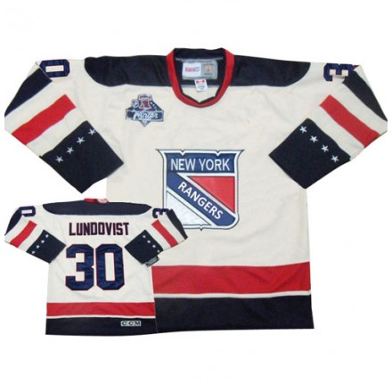 NHL Henrik Lundqvist New York Rangers Authentic Winter Classic Reebok Jersey - White