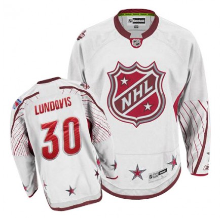 NHL Henrik Lundqvist New York Rangers Premier 2011 All Star Reebok Jersey - White