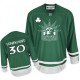 NHL Henrik Lundqvist New York Rangers Youth Authentic St Patty's Day Reebok Jersey - Green