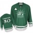 NHL Henrik Lundqvist New York Rangers Youth Authentic St Patty's Day Reebok Jersey - Green