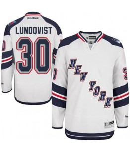 NHL Henrik Lundqvist New York Rangers Youth Premier 2014 Stadium Series Reebok Jersey - White