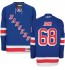NHL Jaromir Jagr New York Rangers Authentic Home Reebok Jersey - Royal Blue
