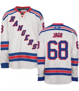 NHL Jaromir Jagr New York Rangers Authentic Away Reebok Jersey - White