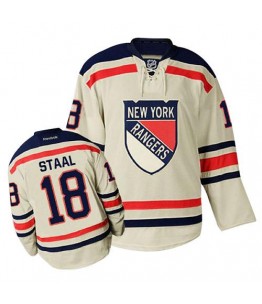 NHL Marc Staal New York Rangers Authentic Winter Classic Reebok Jersey - Cream