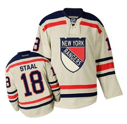 NHL Marc Staal New York Rangers Premier Winter Classic Reebok Jersey - Cream