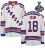NHL Marc Staal New York Rangers Authentic Away 2014 Stanley Cup Reebok Jersey - White