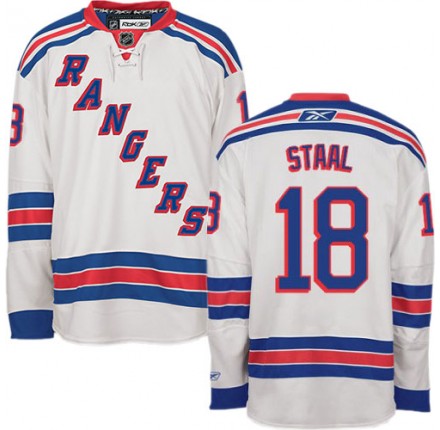NHL Marc Staal New York Rangers Premier Away Reebok Jersey - White