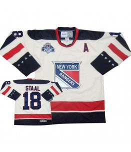 NHL Marc Staal New York Rangers Premier Winter Classic Reebok Jersey - White