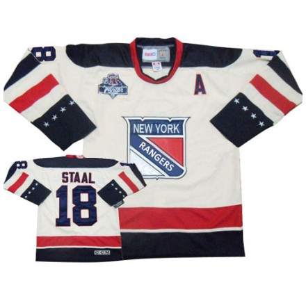 NHL Marc Staal New York Rangers Premier Winter Classic Reebok Jersey - White