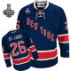 NHL Martin St.Louis New York Rangers Authentic Third 2014 Stanley Cup Reebok Jersey - Navy Blue