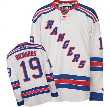 NHL Brad Richards New York Rangers Premier Away Reebok Jersey - White