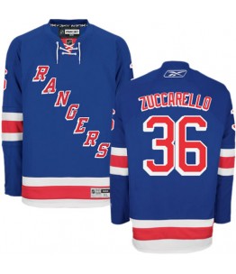 NHL Mats Zuccarello New York Rangers Premier Home Reebok Jersey - Royal Blue