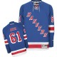 NHL Rick Nash New York Rangers Authentic Home Reebok Jersey - Royal Blue