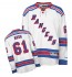 NHL Rick Nash New York Rangers Premier Away Reebok Jersey - White