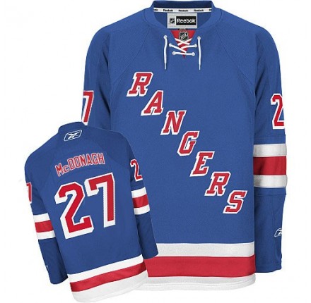 NHL Ryan McDonagh New York Rangers Premier Home Reebok Jersey - Royal Blue