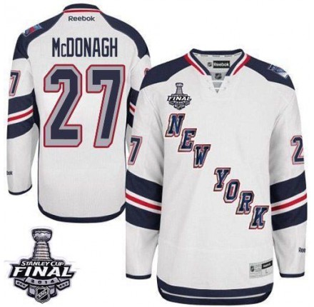 NHL Ryan McDonagh New York Rangers Premier 2014 Stanley Cup 2014 Stadium Series Reebok Jersey - White