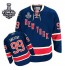 NHL Wayne Gretzky New York Rangers Authentic Third 2014 Stanley Cup Reebok Jersey - Navy Blue