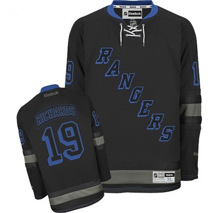NHL Brad Richards New York Rangers Authentic Reebok Jersey - Black Ice