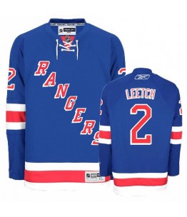 NHL Brian Leetch New York Rangers Authentic Home Reebok Jersey - Royal Blue