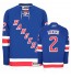 NHL Brian Leetch New York Rangers Premier Home Reebok Jersey - Royal Blue