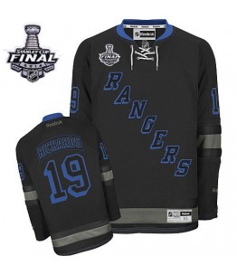 NHL Brad Richards New York Rangers Premier 2014 Stanley Cup Reebok Jersey - Black Ice