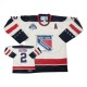 NHL Brian Leetch New York Rangers Premier Winter Classic Reebok Jersey - White